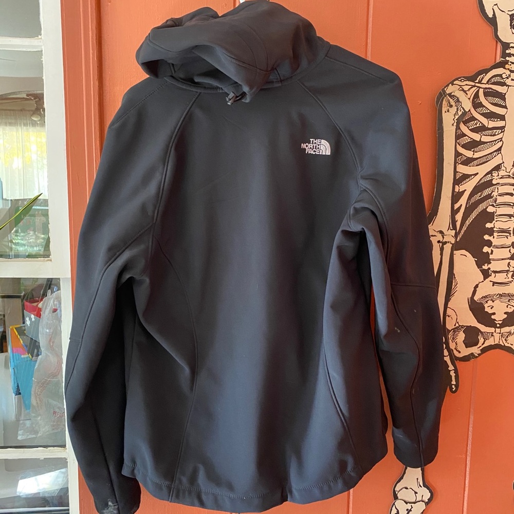 Hooded north face jacket